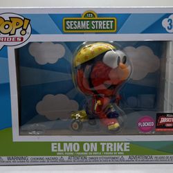 Elmo - Flocked Elmo On Trike Targetcon Funko POP! #309