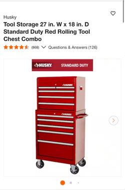 Husky tool box