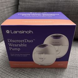 Lansinoh DiscreetDuo - New, Sealed Box