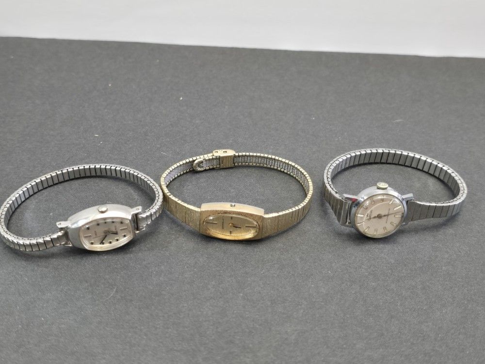 Vintage lot of Women's Watches - 2 are 10kt Gold Filled