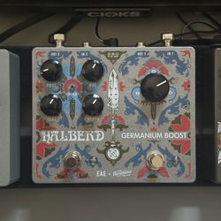 Electronic Audio Experiments x Benson Halberd Germanium Boost Guitar Pedal