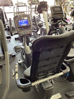 Spirit XBR55 Recumbent Exercise Bike With ONLY 44 Ride Hours