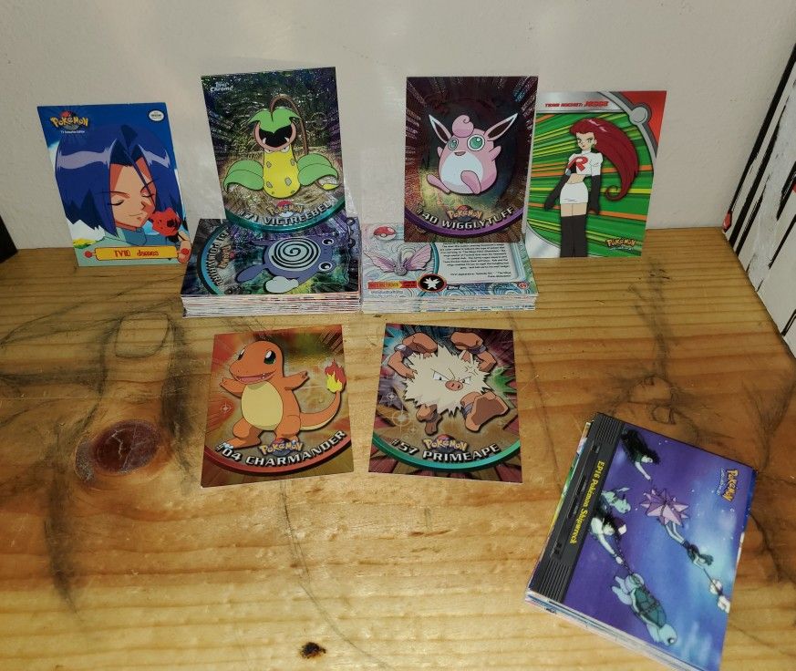 1999 Pokemon TV Animation Series Card Collection! 69 Cards! Excellent Condition!