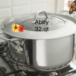 Princess House olla 32.qt con división 