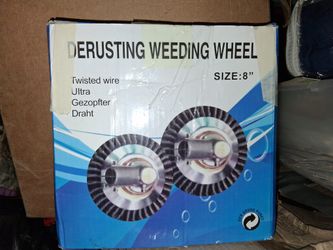 8 inch size twisted wire ultra graph wheel for Weed eater commercial replace your string line..