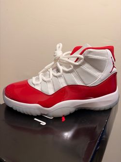 Cherry Red Jordan 11’s Size 9