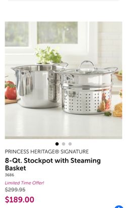 8qt steaming basket