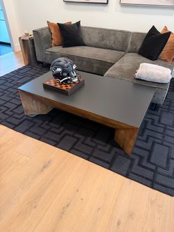 Black modern coffee table
