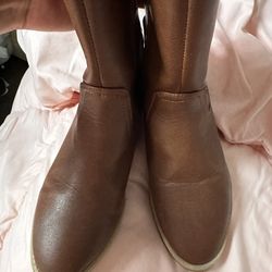 Brown Boots Size 1