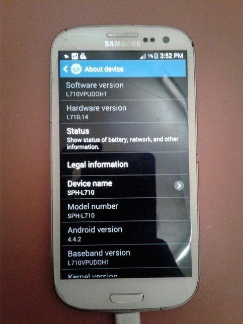 Samsung L710 Galaxy S3 SPRINT White