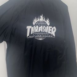 Thrasher X Huf Worldwide Windbreaker 
