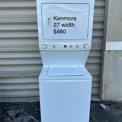 Kenmore Stackable Washer Dryer 