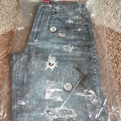 Supreme HJR Trompe L’oeil Loose Fit Jean. (Sz 30)