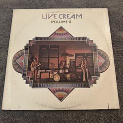 Live Cream (Volume 2) Vinyl Record 