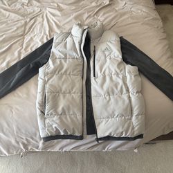 Adidas Puffy Hybrid Bomber Jacket