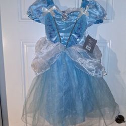 NEW w/tags Disney Princess Cinderella dress up gown SIZE 4 $20