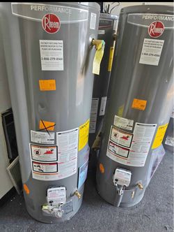 Rheem water heater 40,50 gallon