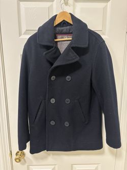 AE Peacoat Double Breasted Mens