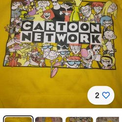New Cartoon Network HOODIE Small Women's New Yellow Perfect Condition 