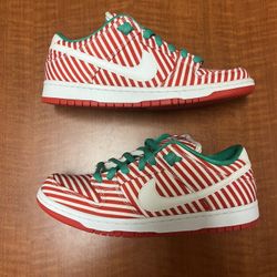 Nike SB Dunk Candy Cane Size 9
