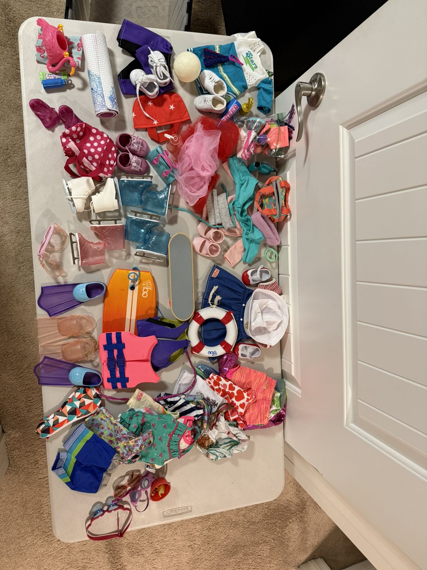 Doll Sports Clothing and Equipment