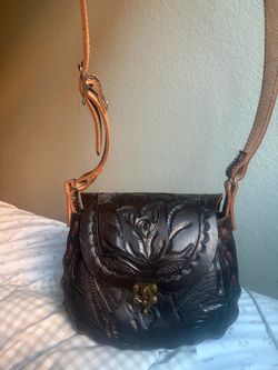 leather purse