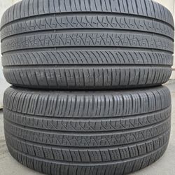 (2) 275 45 21 Pirelli Tires 