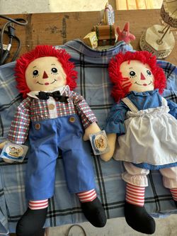 Raggedy Ann And Andy Dolls