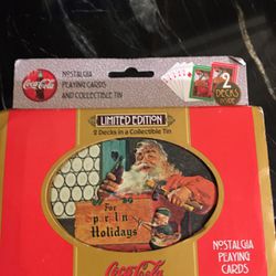Coca Cola Christmas Playing Cards 