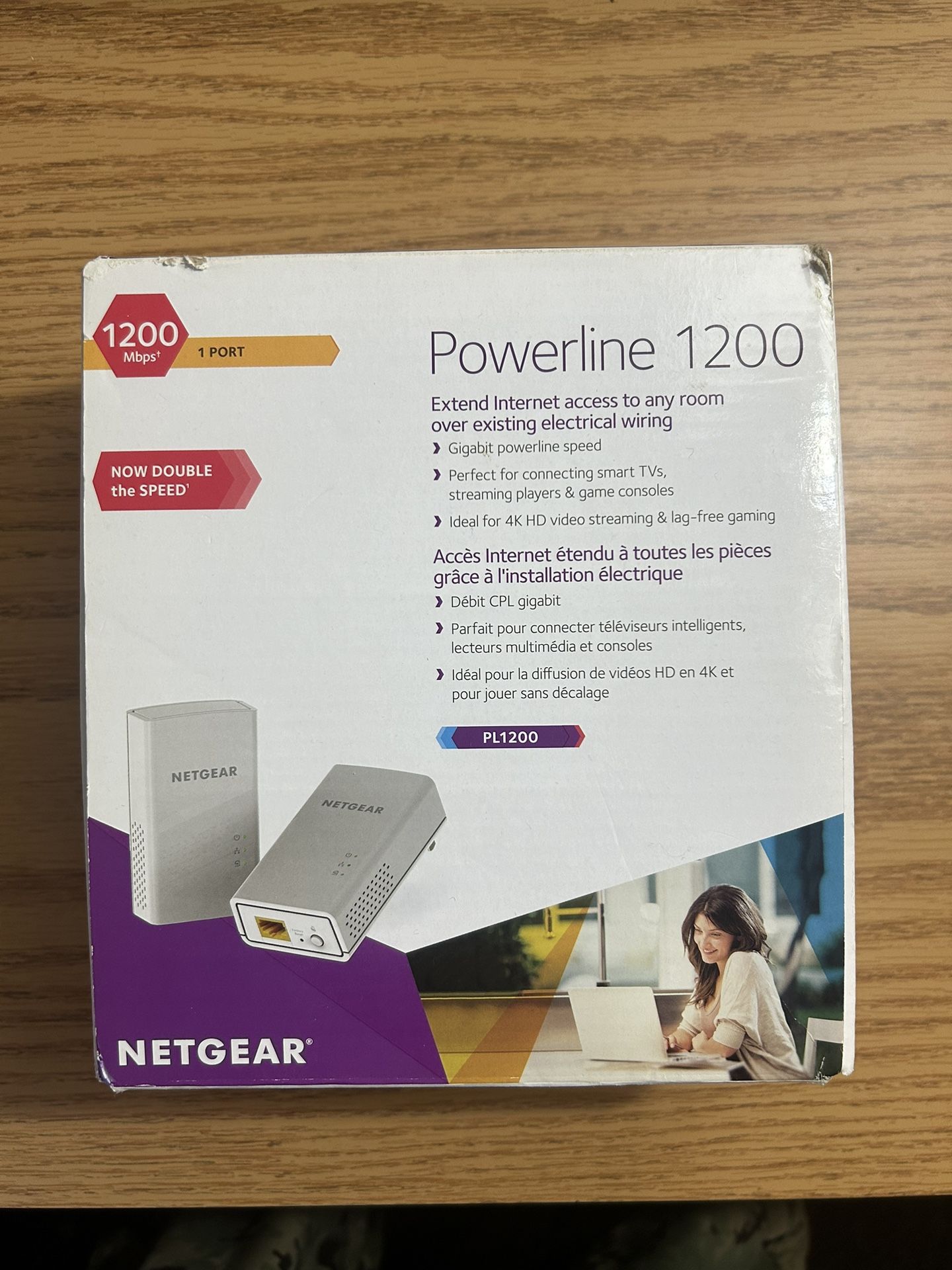 NETGEAR POWERLINE ADAPTER KIT 1,000MBPS+