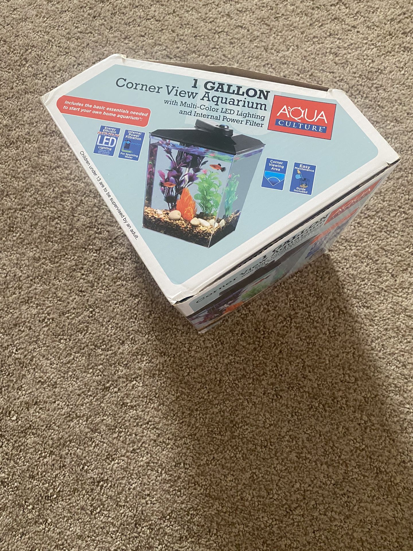 1 Gallons Fish Tank