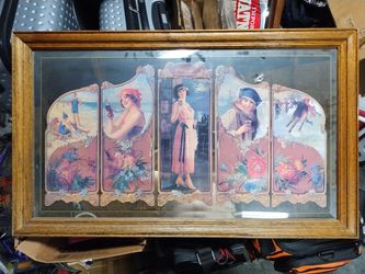 Coca-Cola Framed Mirror