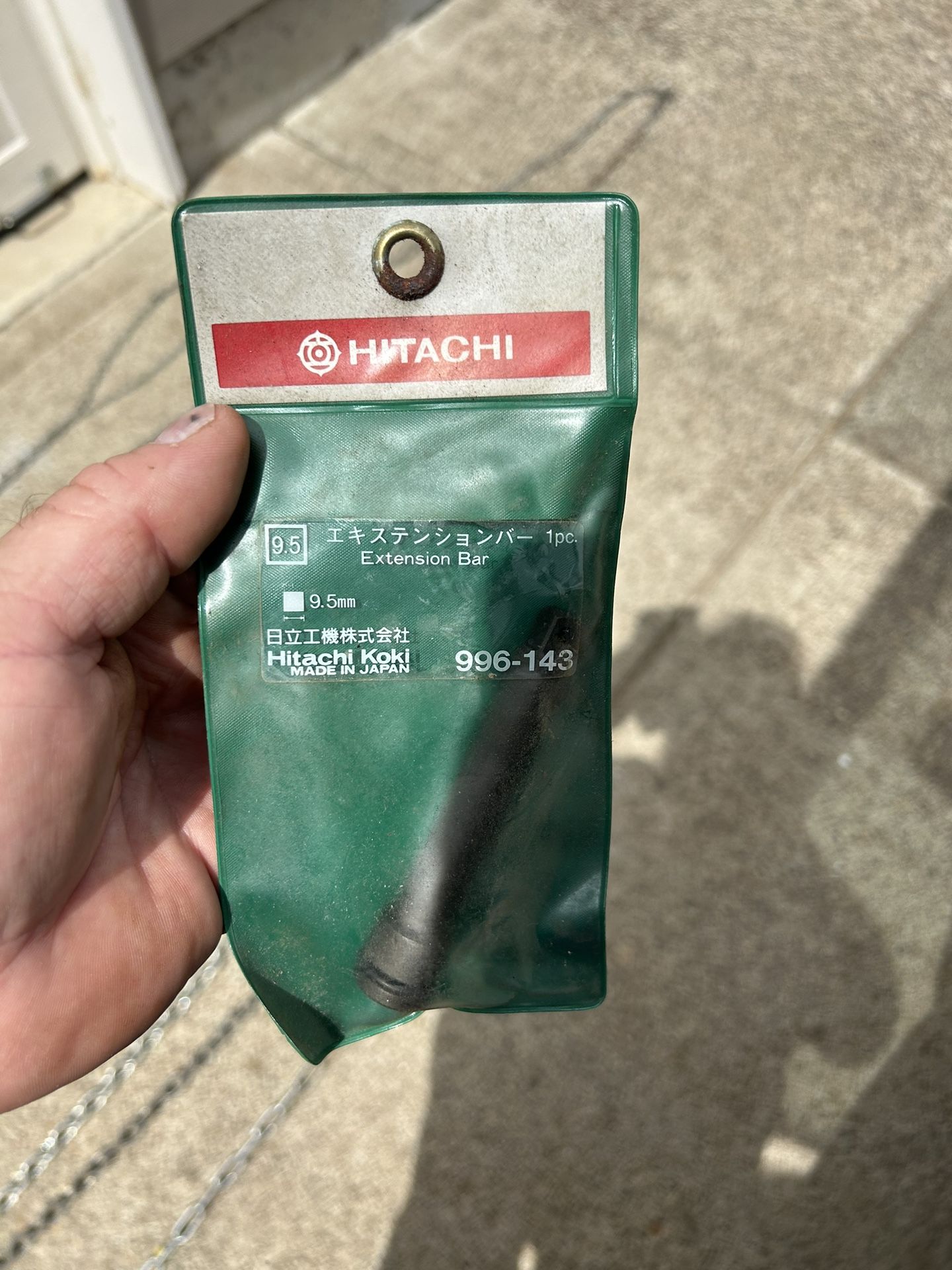 Hitachi Bar Extension 9.5mm 3/8”
