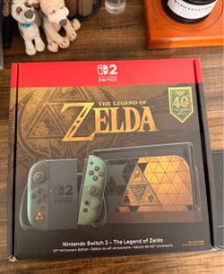 Nintendo Switch 2 Legend of Zelda 40th Anniversary Edition
