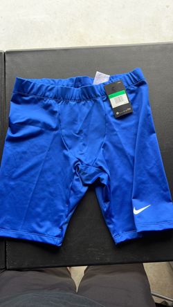 Nike Blue Compression Shorts