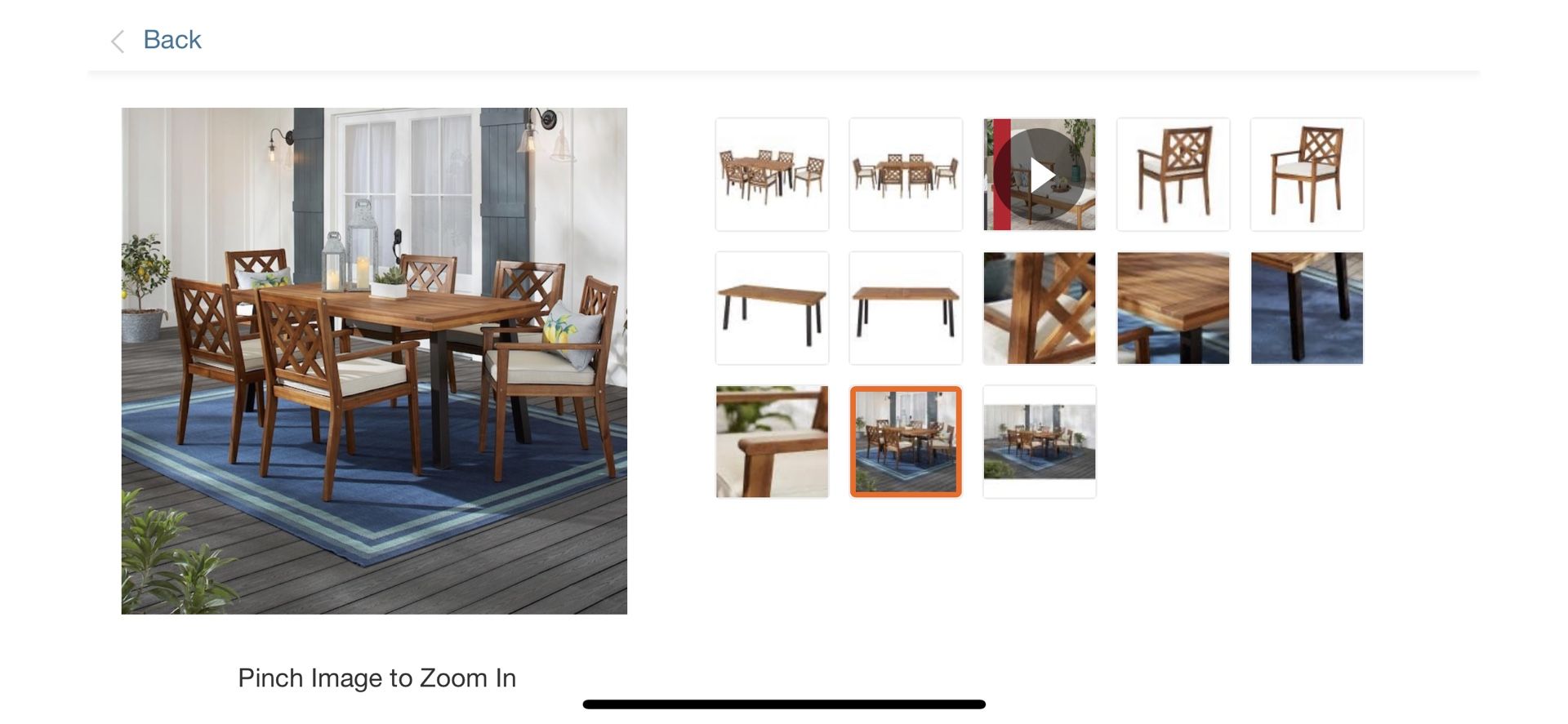 Exclusive Hampton Bay Willow Glen Farmhouse Piece Wood Outdoor