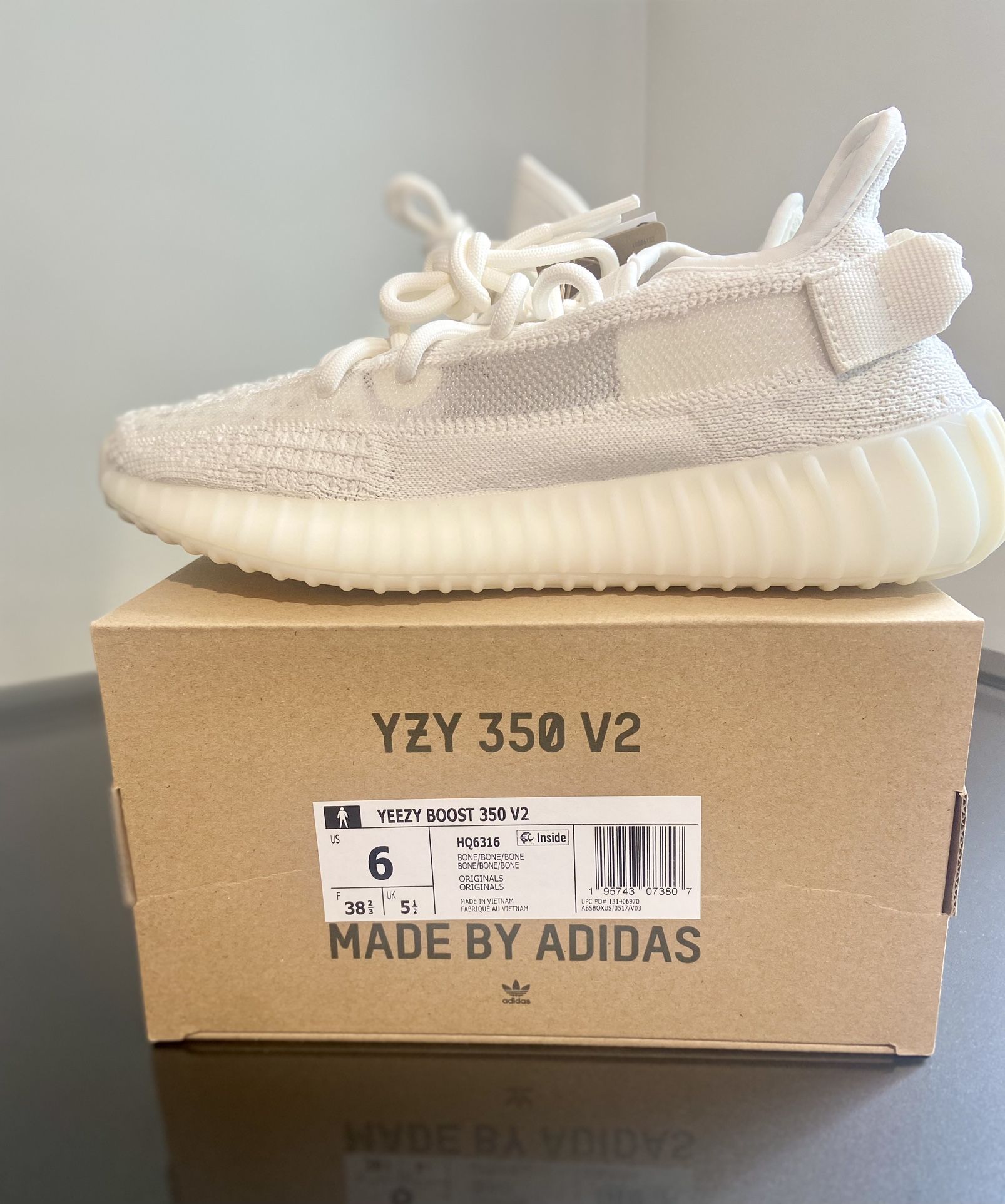 Buy Yeezy Boost 350 V2 'Bone' - HQ6316