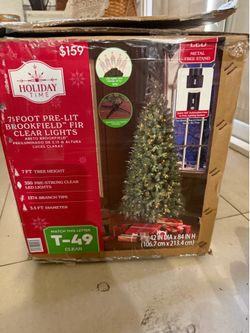 New 7 foot Christmas tree. Price is negotiable.