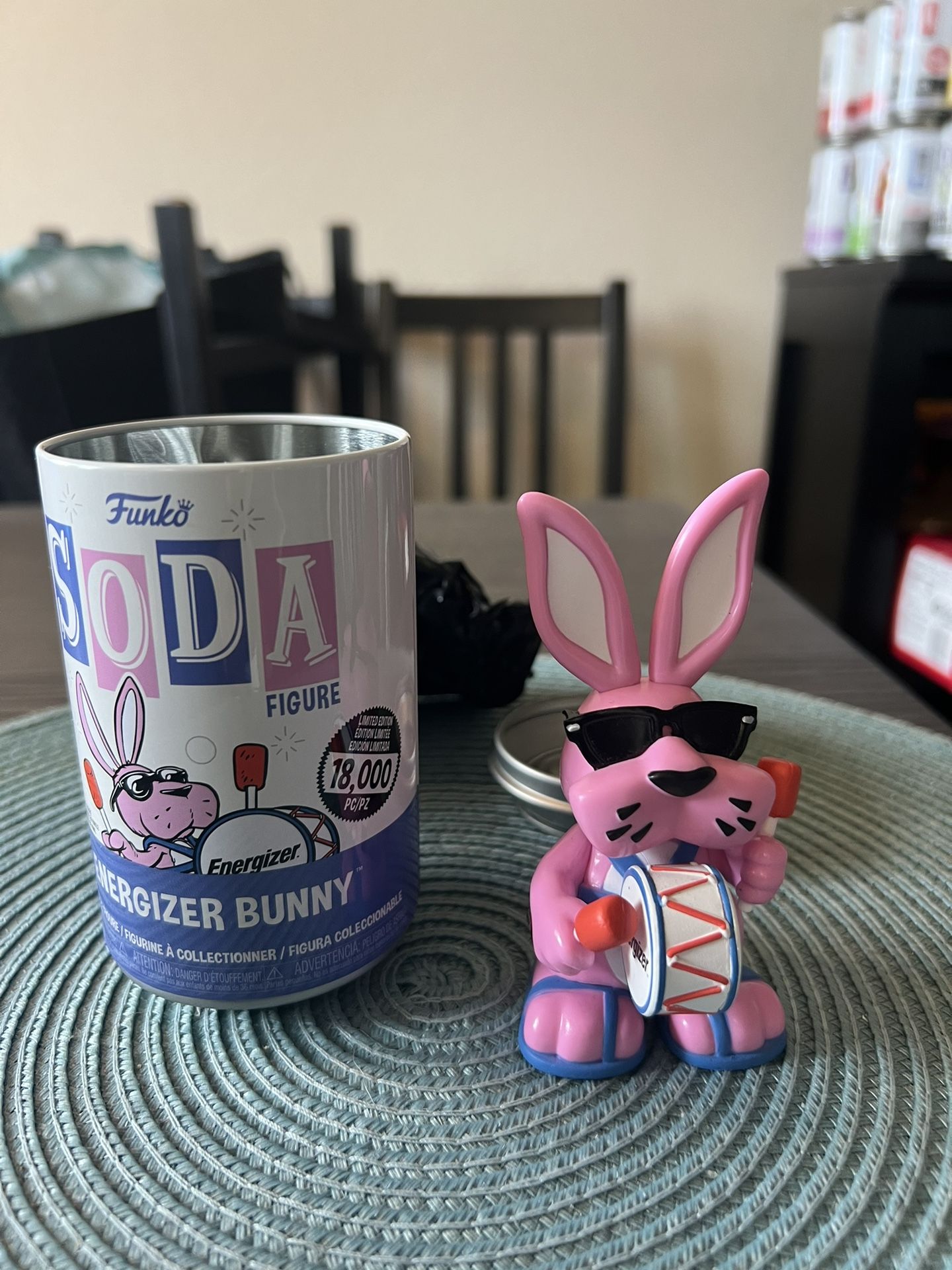 LIMITED EDITION EXCLUSIVE Energizer Bunny Funko Soda Ad Icons Advertising Mascot