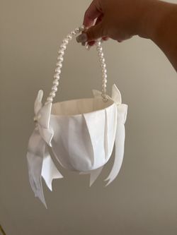 Two Flower Girl Basket