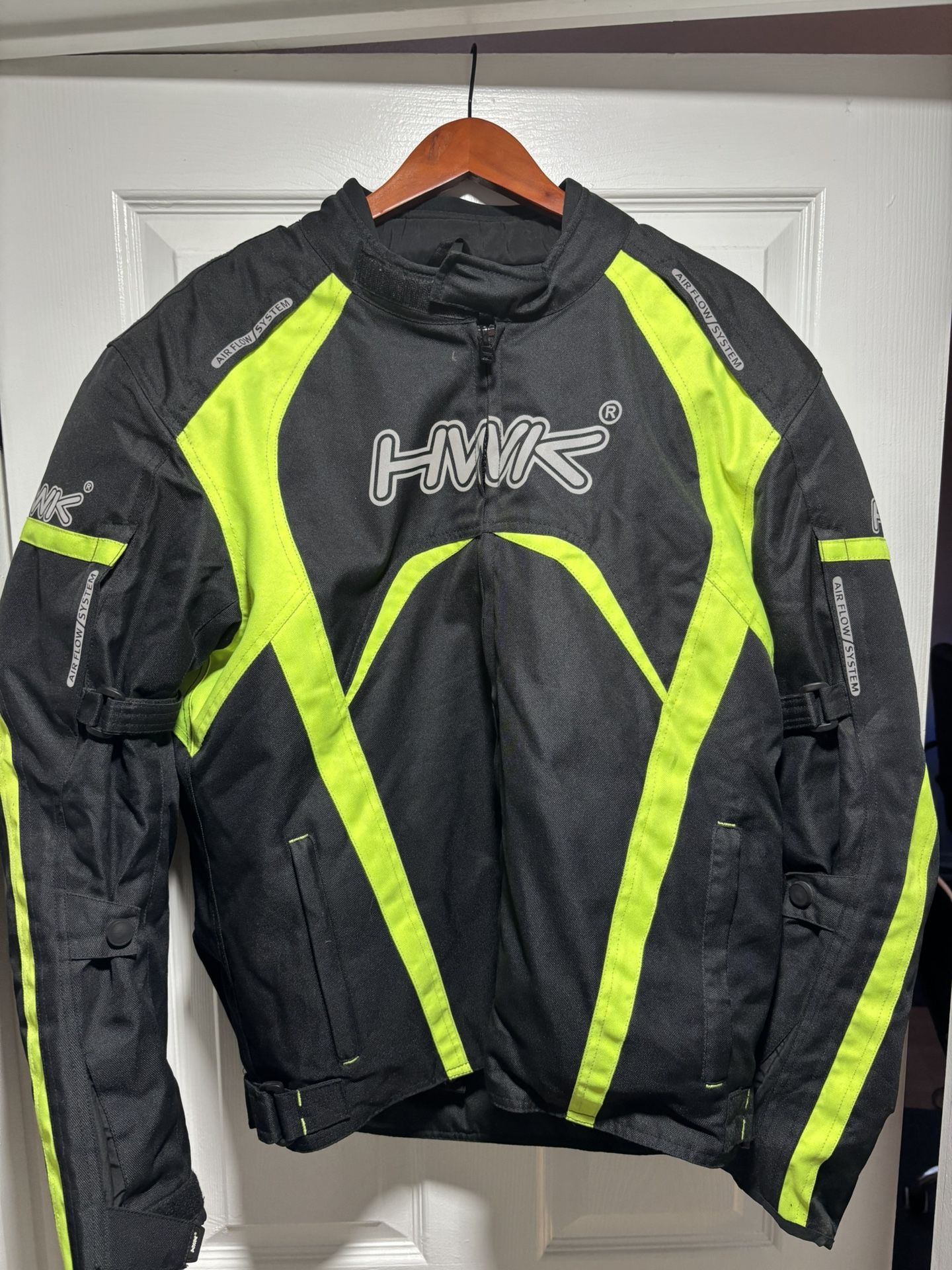HWK Motorcycle Jacket Men's Riding Textile Racing Motorbike Hi-Vis Biker CE Armored Water Resistant Jackets