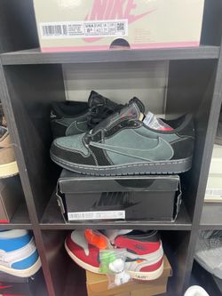 Travis Scott x Air Jordan 1 Low OG SP "Black Phantom"