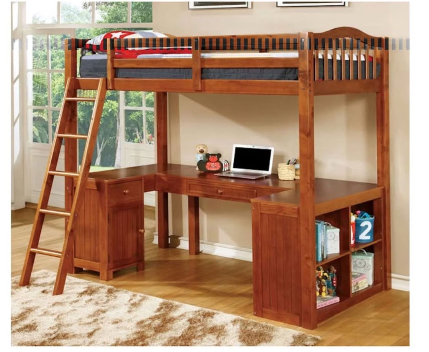 Loft Bed With Desk