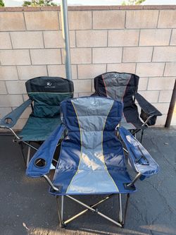 ALPHA CAMP Luxury Reclining Camp Chair – Like New