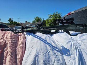 Crossbow with arrows