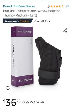 ProCare Comfort Form Wrist/Thumb (Right, Small)