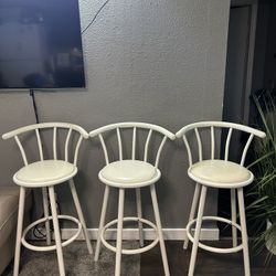 3 Barstools 