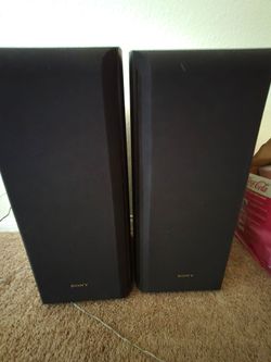 Sony bookshelf speakers