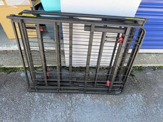 Two twin bed frames