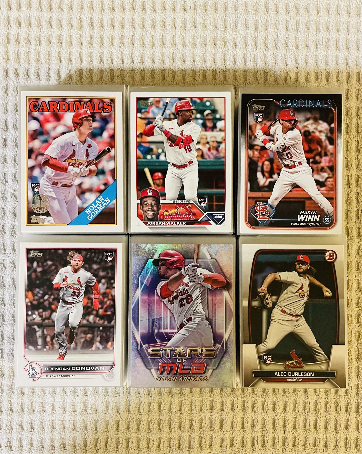 St. Louis Cardinals 355 Card Baseball Lot!